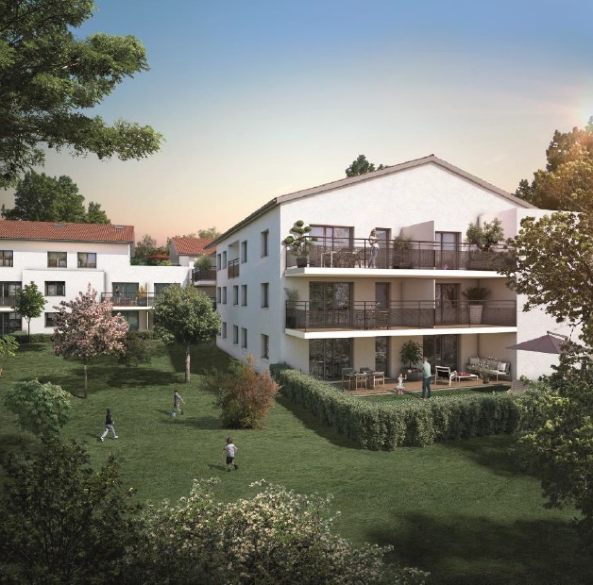 Programme neuf City Park : Appartements neufs à Castanet-Tolosan référence 5670, aperçu n°2
