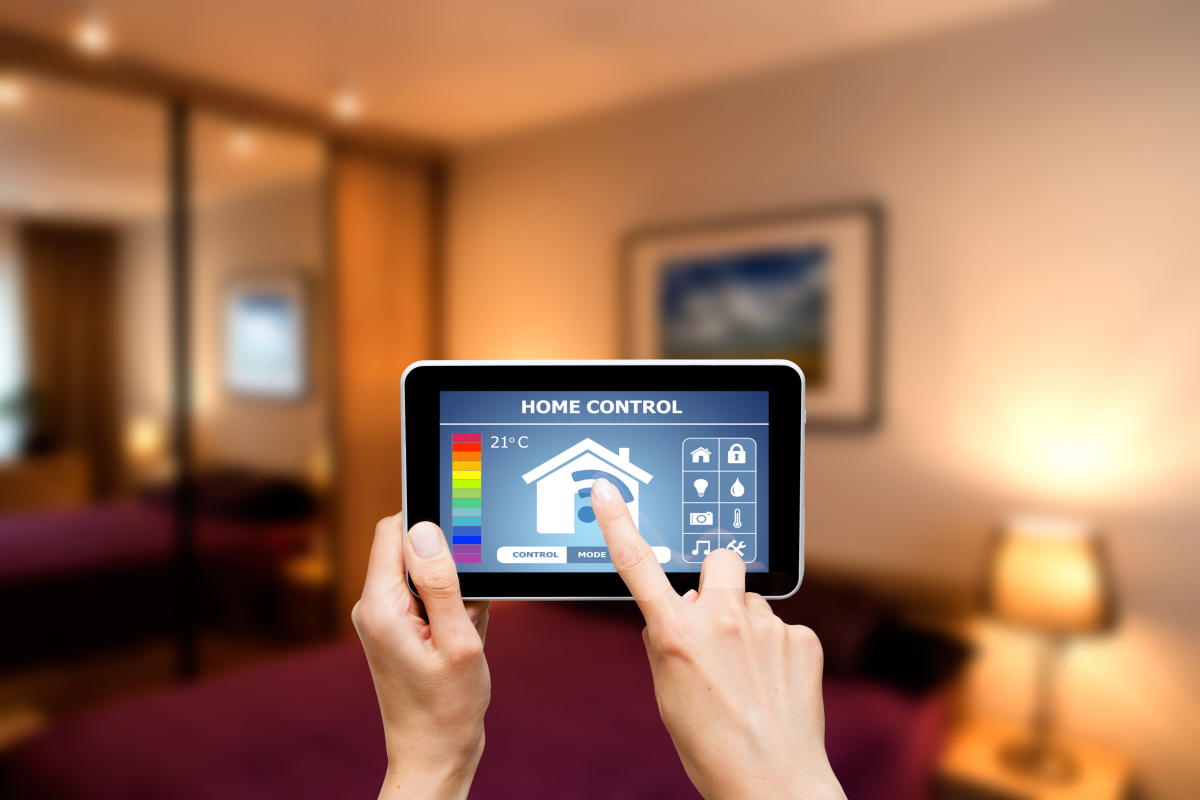 objet connecté – application Home control fonctionnant en bluetooth