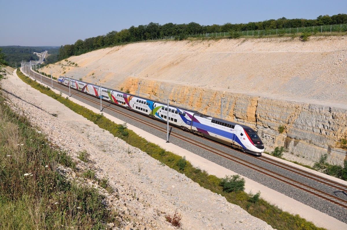 LGV Bordeaux-Toulouse – train LGV en marche