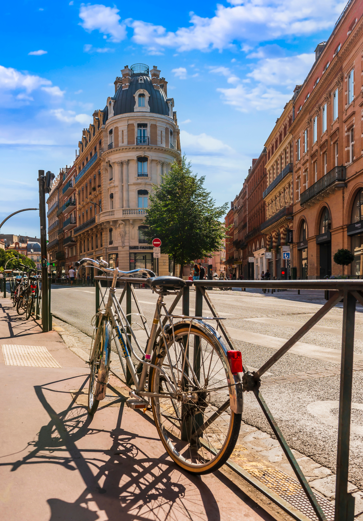 la rue de Metz avant travaux