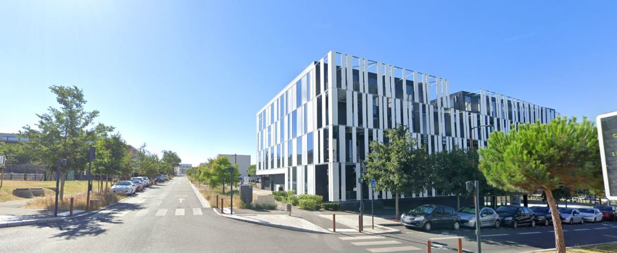 Campus Orange Balma – Vue sur un bâtiment du quartier Vidailhan