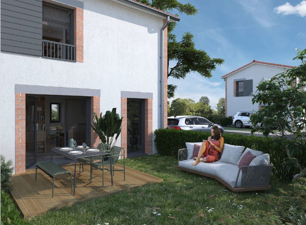 Programme neuf Villas Calla : Maisons neuves à Croix-Daurade référence 5762, aperçu n°4