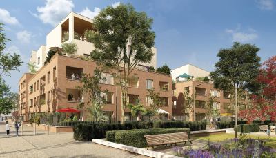 Programme neuf Rive du Parc : Appartements Neufs Toulouse : Jolimont référence 5804