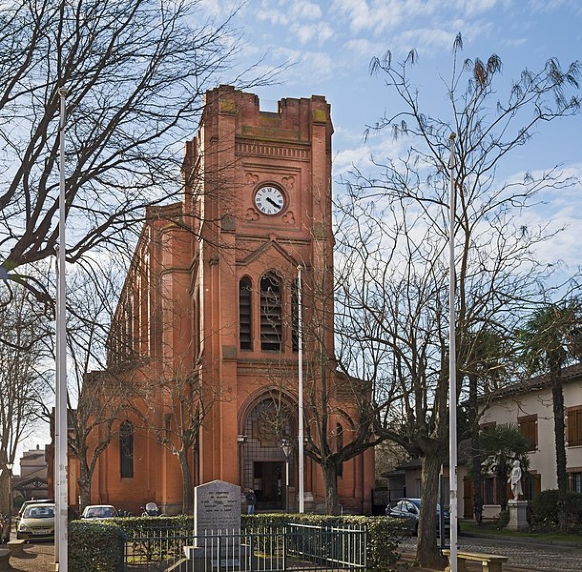 Appartement neuf Toulouse Saint Agne – vue sur l’église Sainte-Germaine