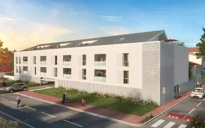 Programme neuf Classic White : Logements neufs Toulouse : Ponts Jumeaux référence 5802