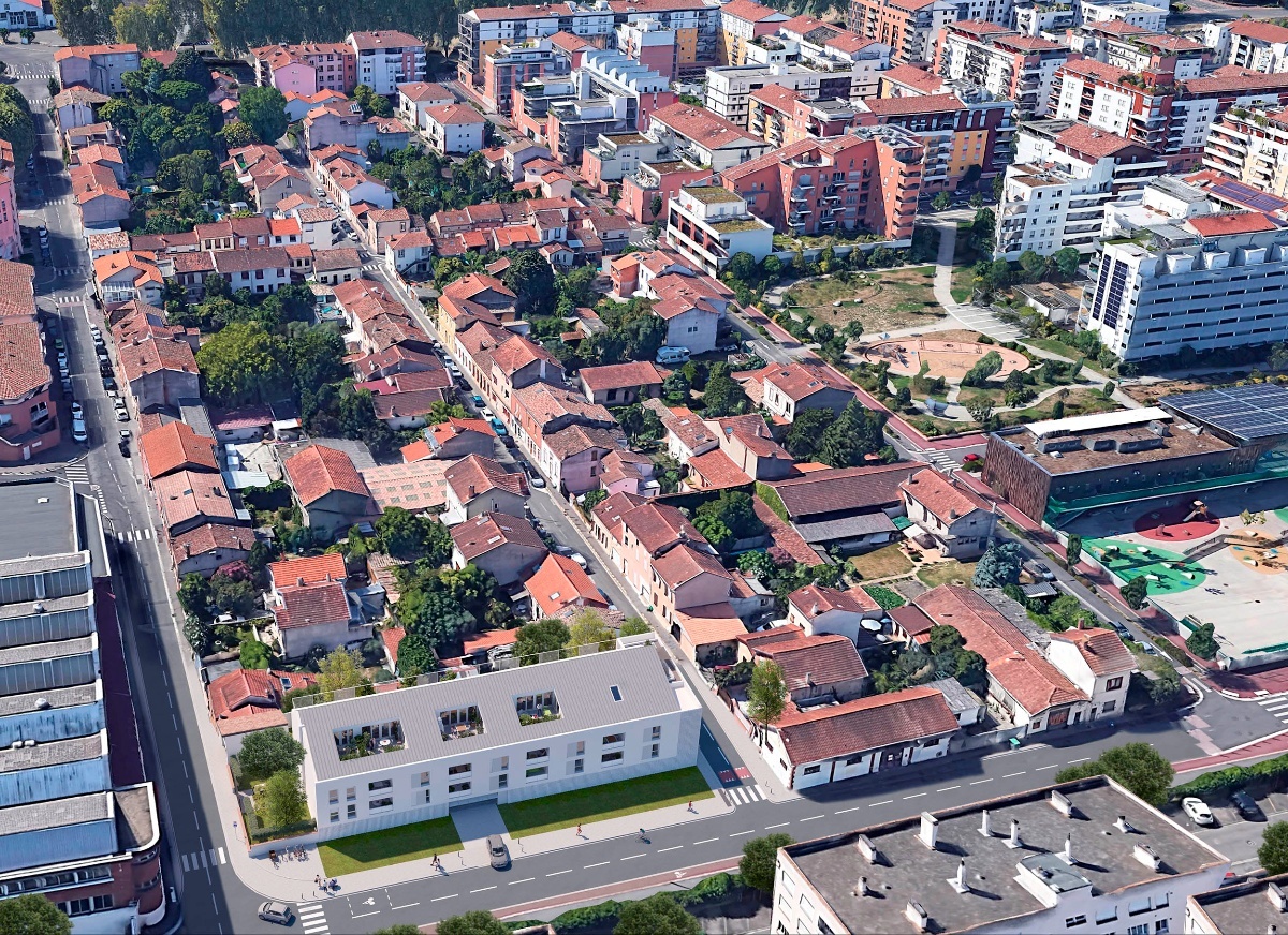 Programme neuf Classic White : Appartements neufs à Ponts Jumeaux référence 5802, aperçu n°3