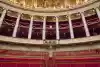 L'hémicycle de l'Assemblée nationale