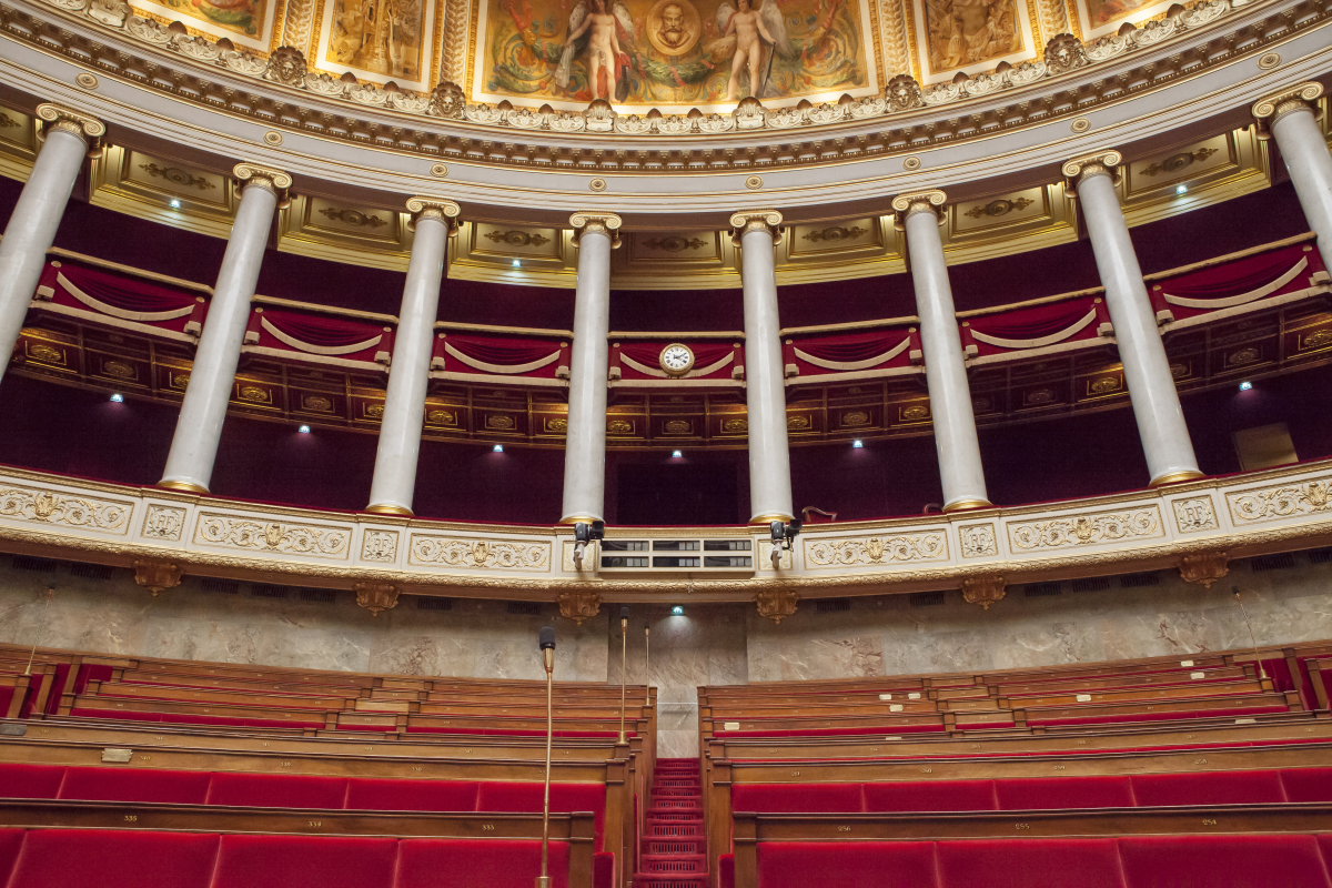 LMNP 2024 — L'intérieur de l’hémicycle de l’Assemblée Nationale