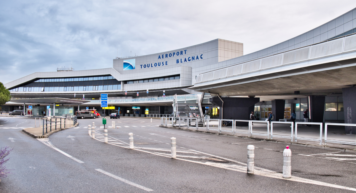 Réseau de chaleur urbain Toulouse – vue sur l’aéroport e Blagnac