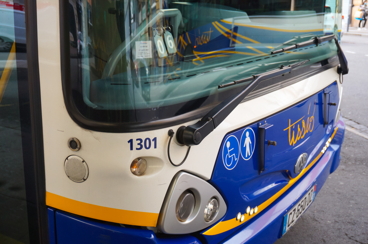 Quartier Bonnefoy Toulouse – vue sur un bus Tisséo à Toulouse