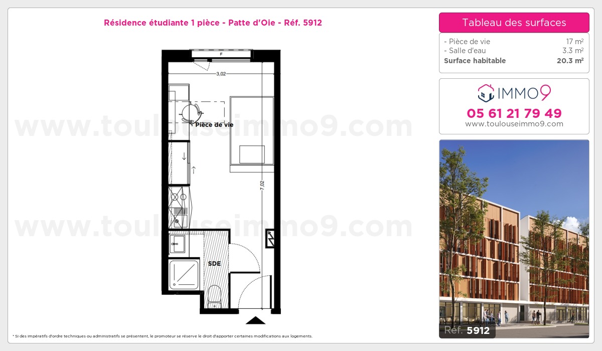 Plan et surfaces, Programme neuf  Référence n° 