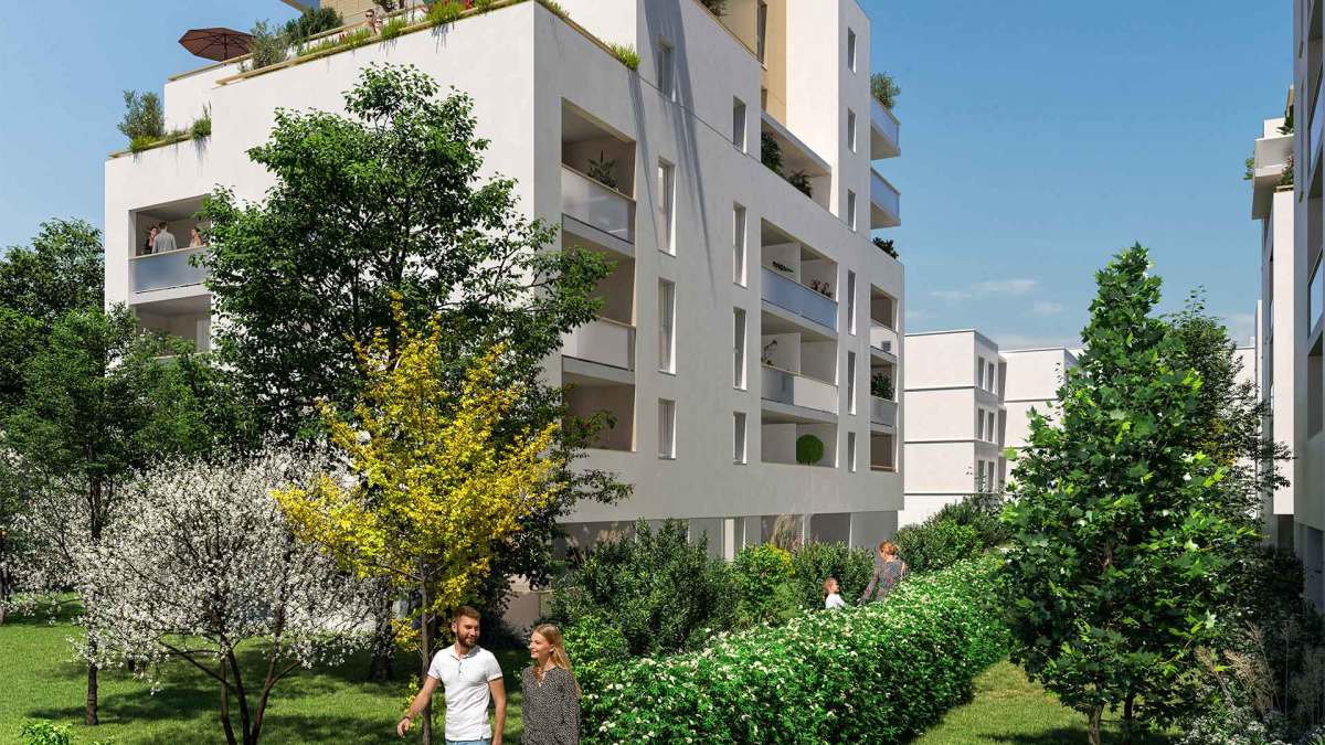 Programme neuf 188 Faubourg : Appartements neufs à Montaudran référence 5942, aperçu n°0