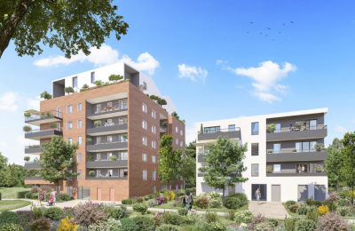 Programme neuf Vert Eden : Appartements neufs et maisons neuves Toulouse : Montaudran référence 5968