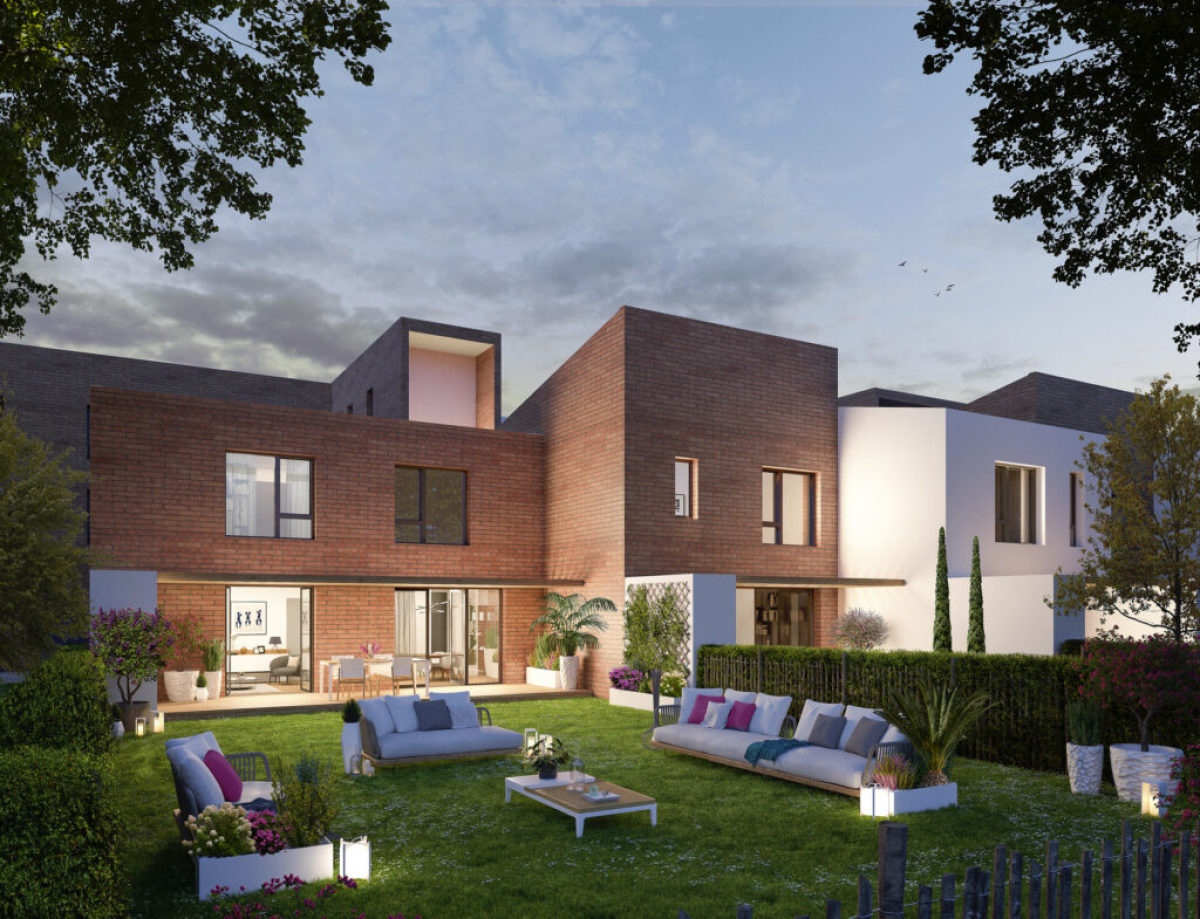 Programme neuf Vert Eden : Maisons neuves et appartements neufs à Montaudran référence 5968, aperçu n°5
