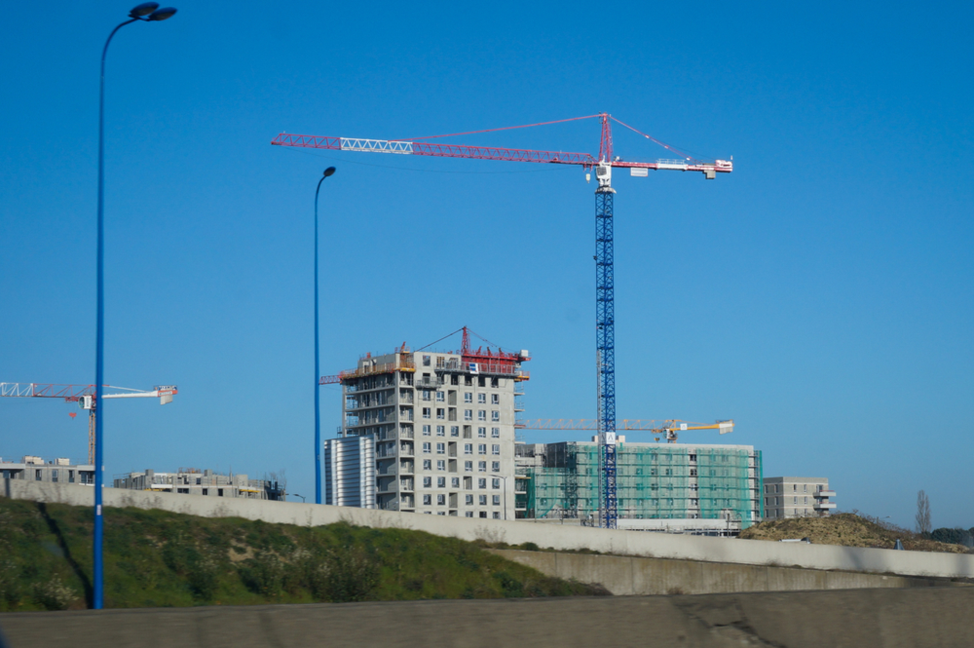 Chantier à Montaudran