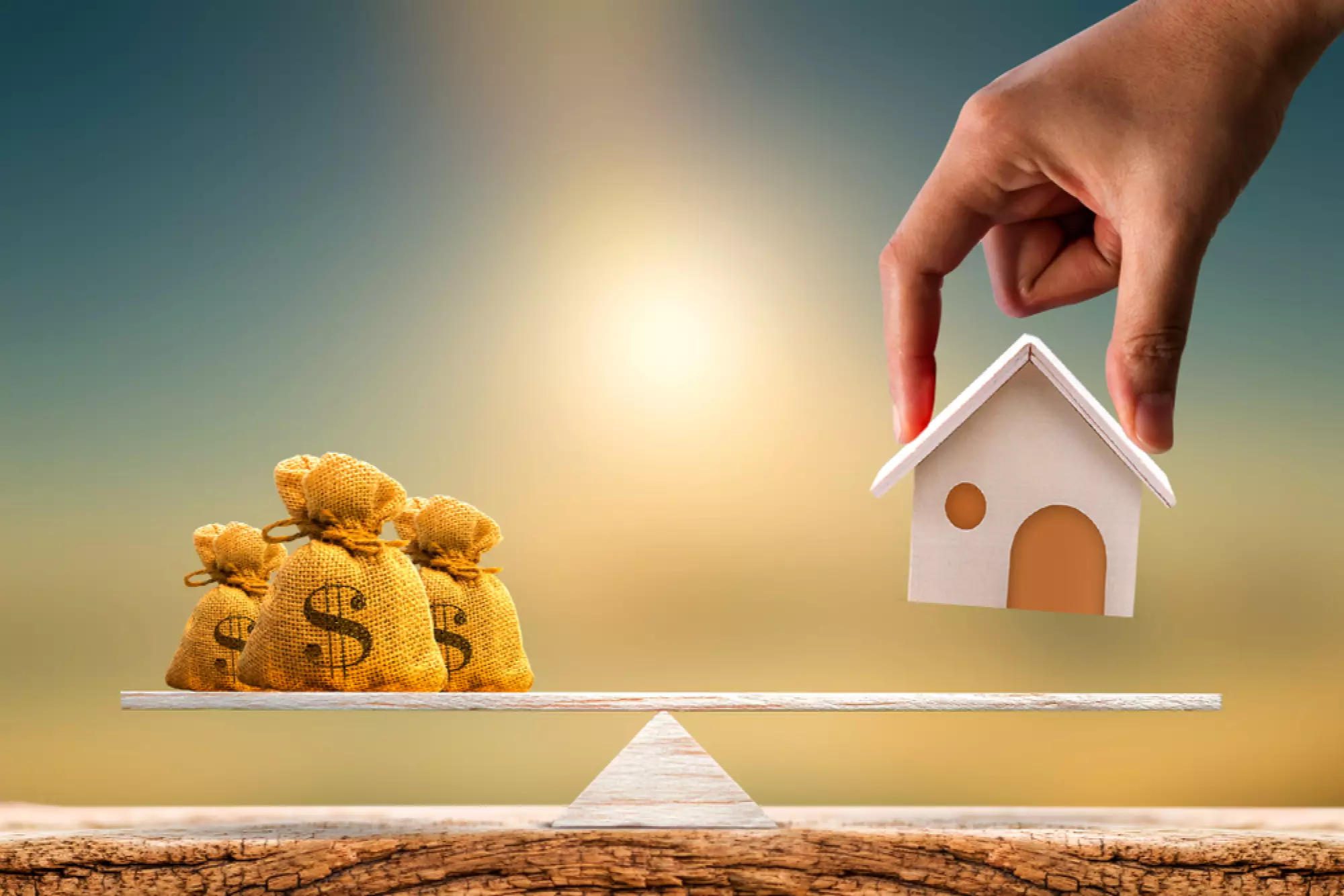 Equilibre argent et maison