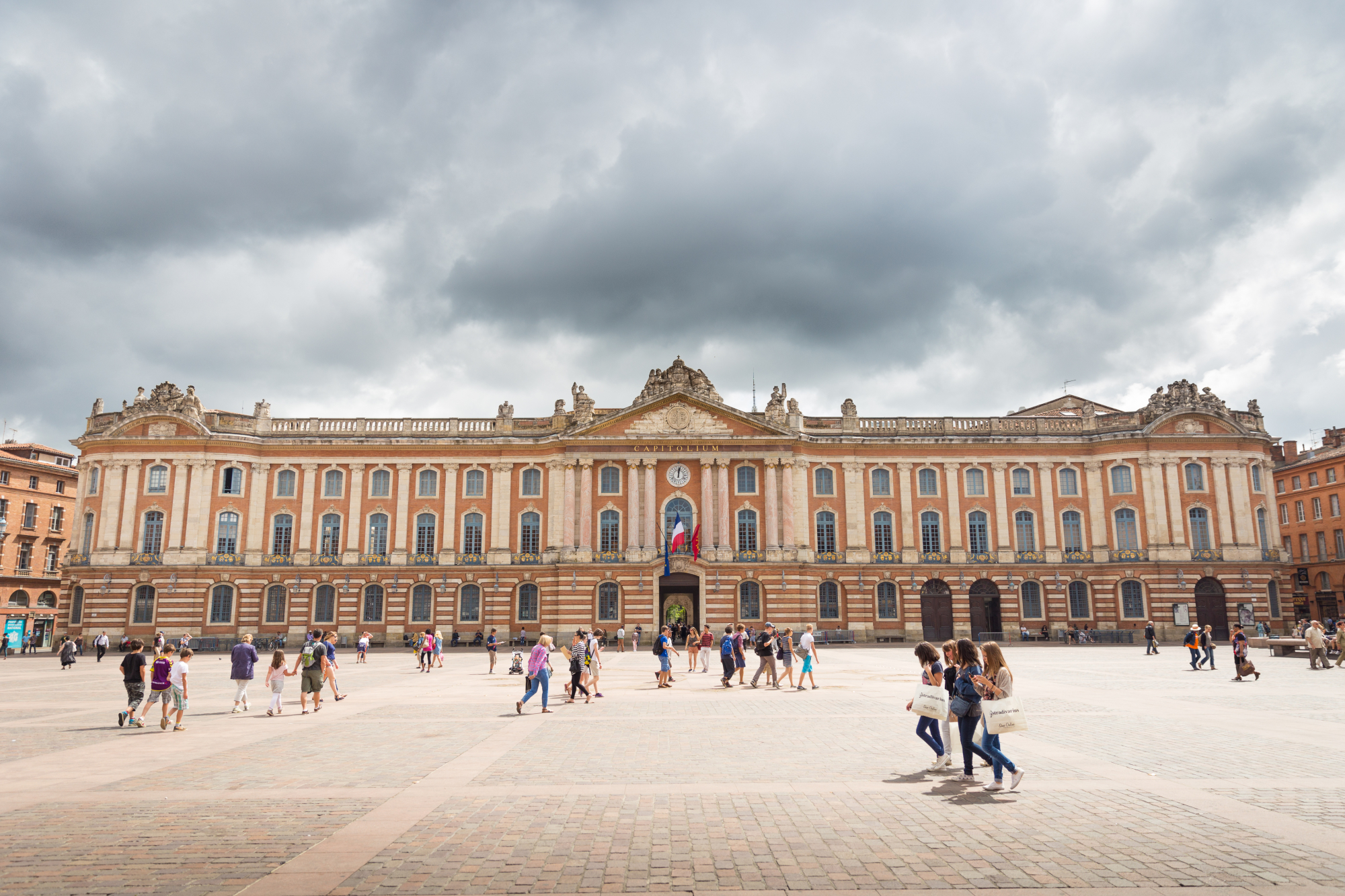 Vue sur la Capitole à Toulouse