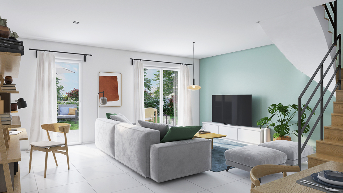 Programme neuf Villa Maestria : Maisons neuves et appartements neufs à Portet-sur-Garonne référence 6015, aperçu n°1