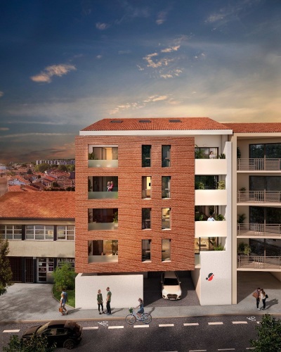 Appartements neufs et maisons neuves Toulouse : Patte d'Oie référence 6013