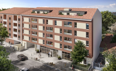 Programme neuf Viale : Appartements Neufs Toulouse : Barrière de Paris référence 6010