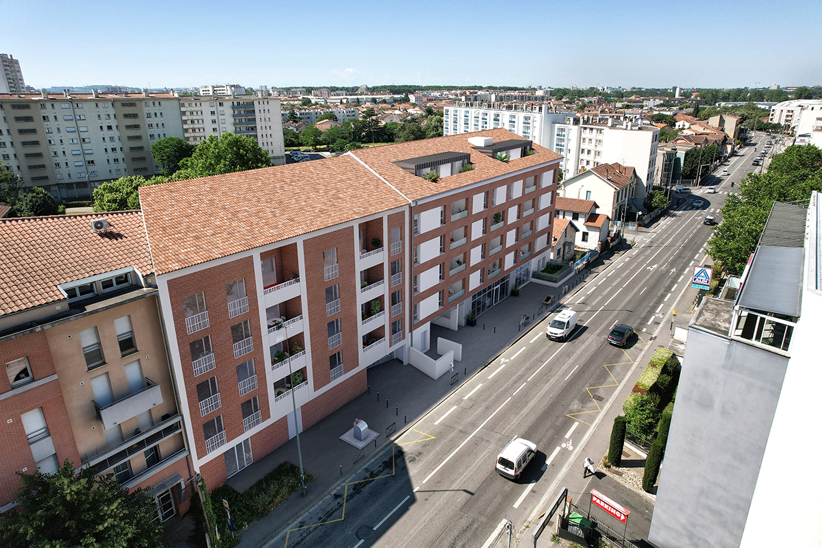 Programme neuf Viale : Appartements neufs à Barrière de Paris référence 6010, aperçu n°2