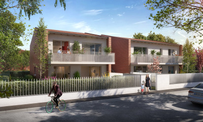 Programme neuf Le Gardenia : Appartements neufs et maisons neuves Toulouse : Saint-Simon référence 6036
