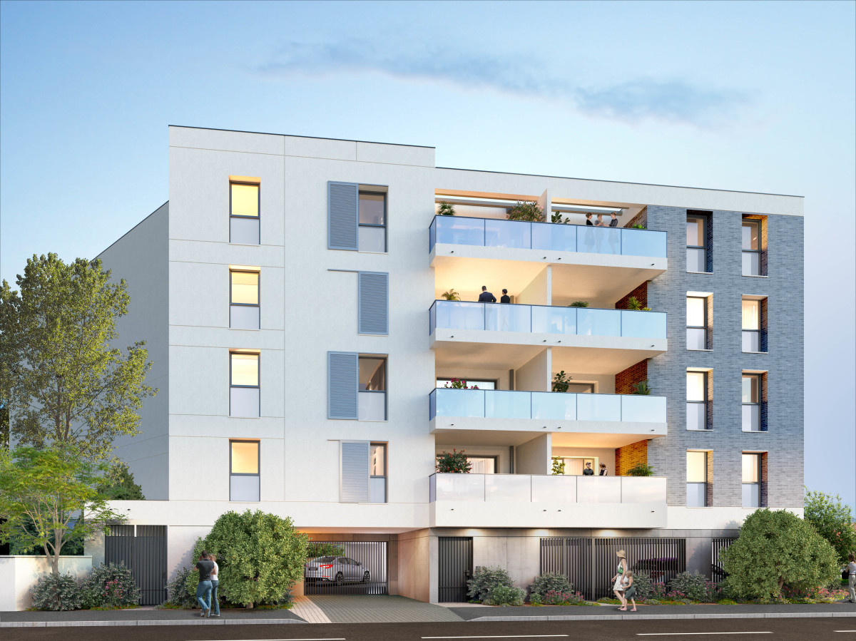 Programme neuf L'Aparte : Appartements neufs à Saint-Agne référence 6053, aperçu n°0