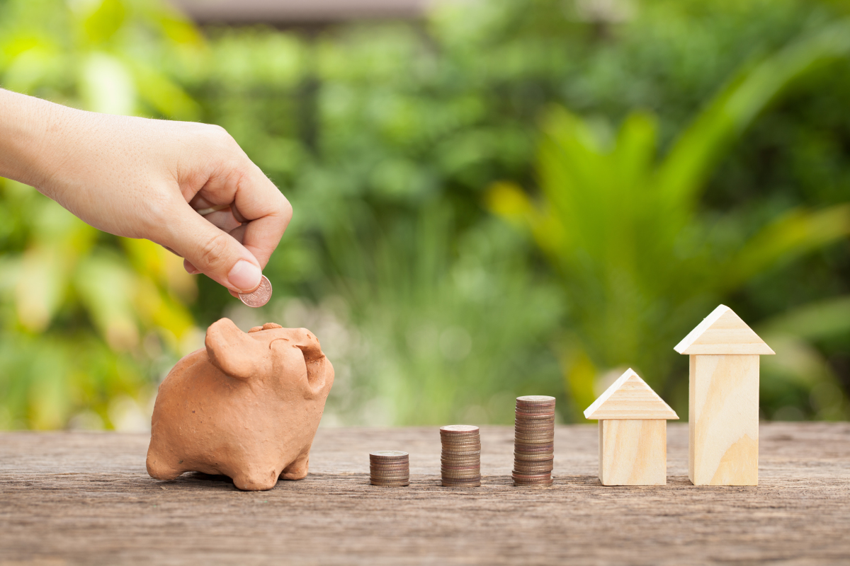 Concept d'investissement immobilier