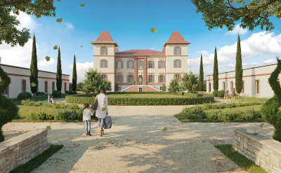 Programme neuf Château de Maurens : Appartements Neufs Cugnaux référence 6129