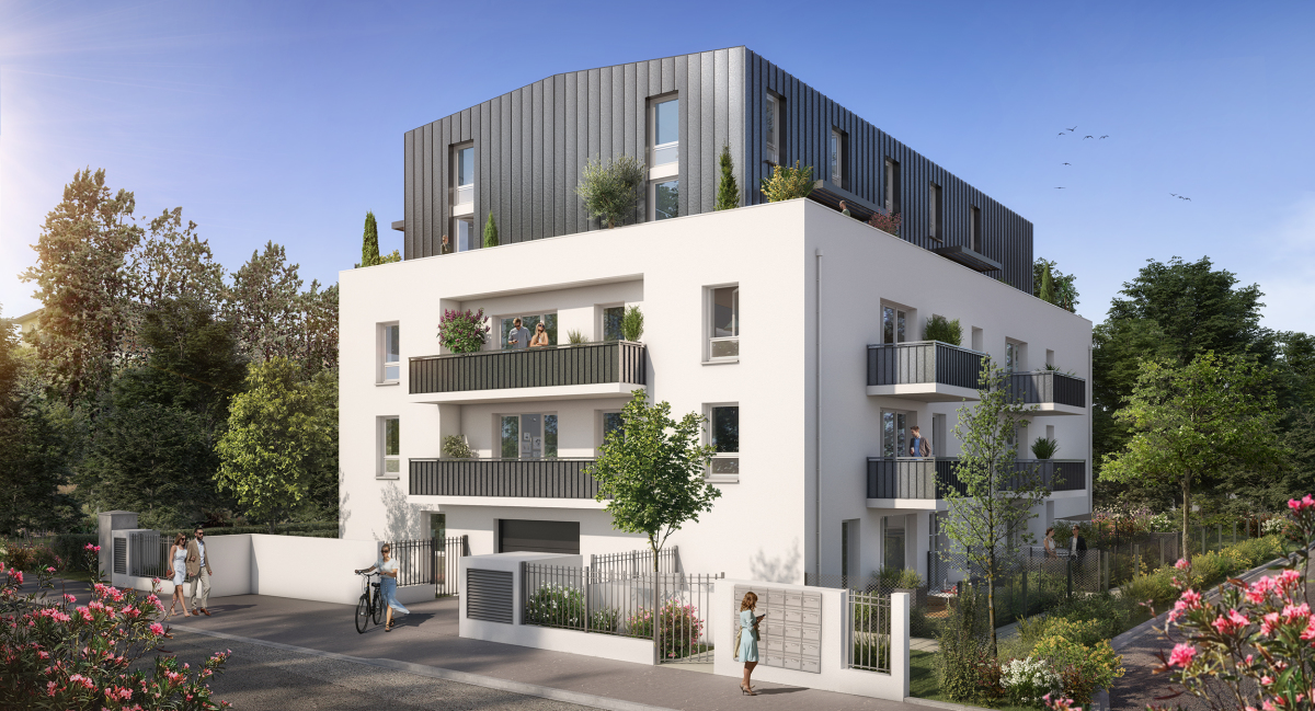 Programme neuf Le Lorenzo : Appartements neufs à Croix-Daurade référence 6117, aperçu n°0