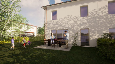 Programme neuf Villas de la Palmeraie : Maisons Neuves Gratentour référence 6125