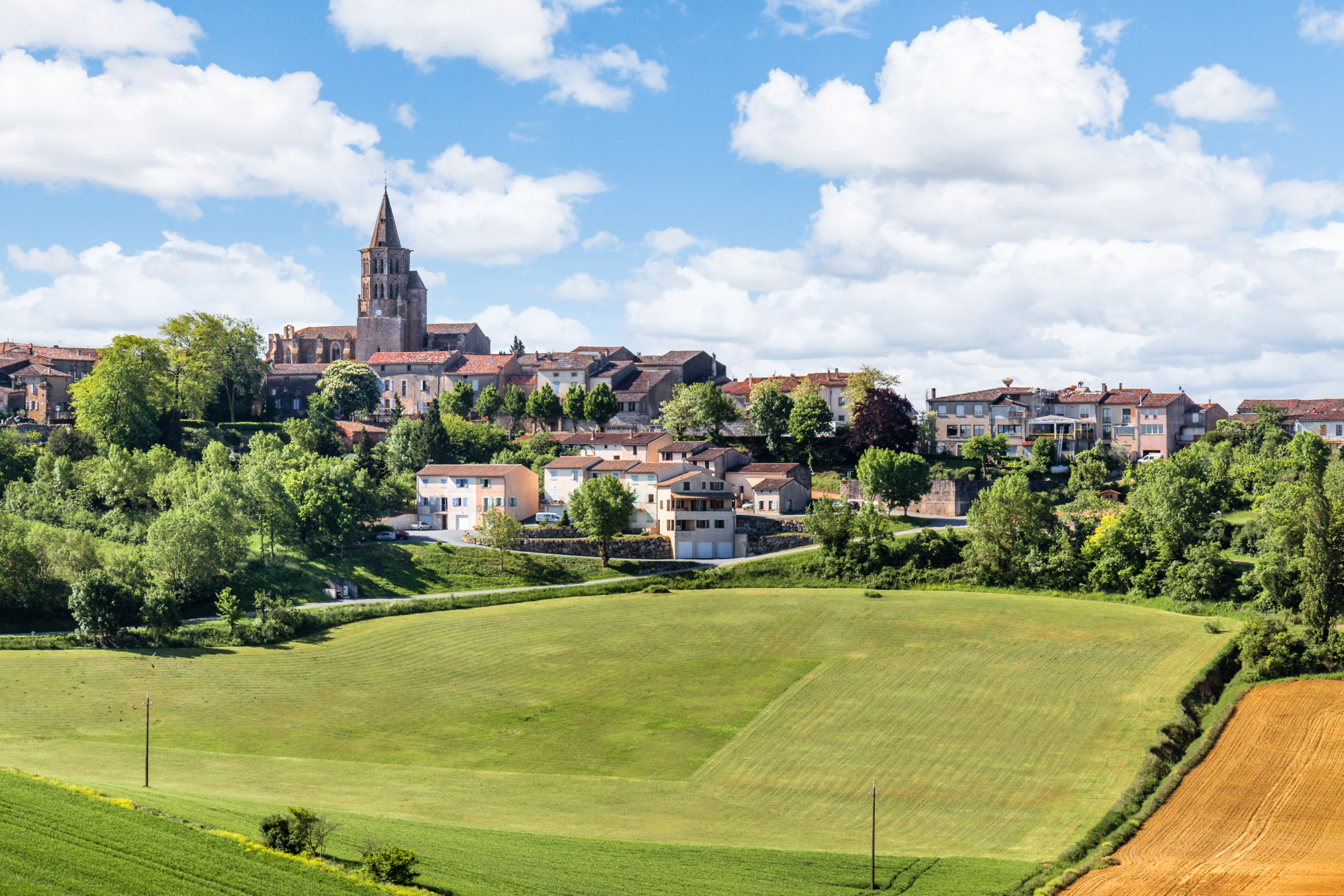 La campagne autour de toulouse