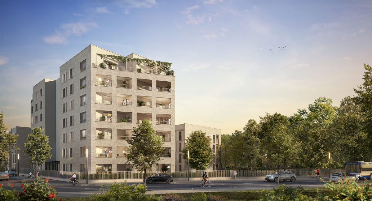 Programme neuf Le Cybèle : Maisons neuves et appartements neufs à Montaudran référence 6161, aperçu n°0