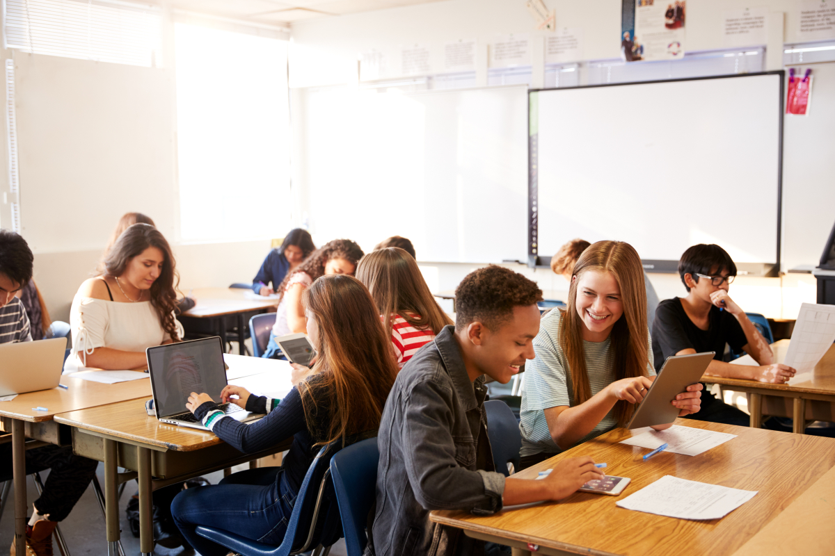 quartier saint simon Toulouse – élèves au lycée