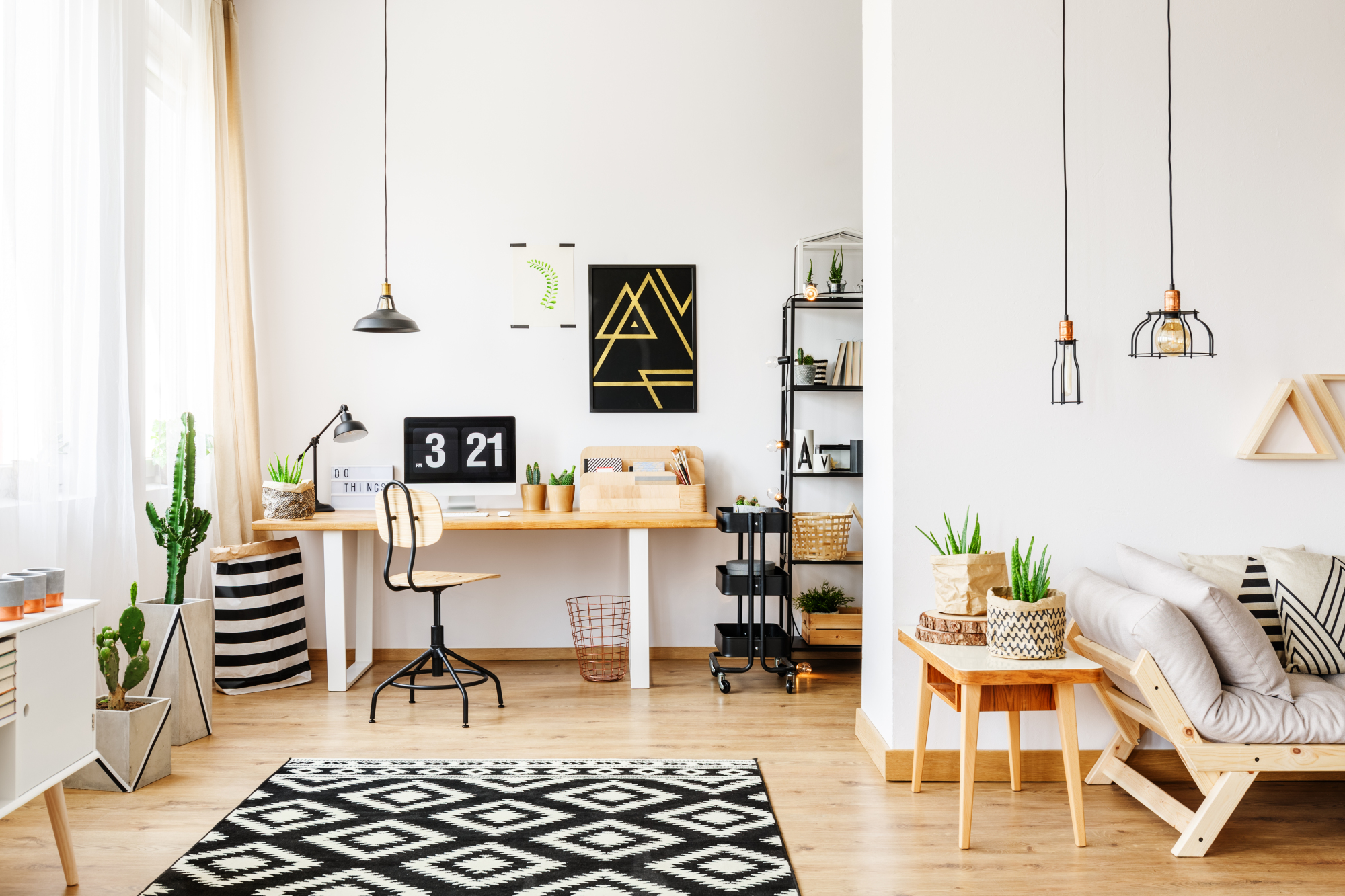 intérieur d'un appartement neuf à Rennes