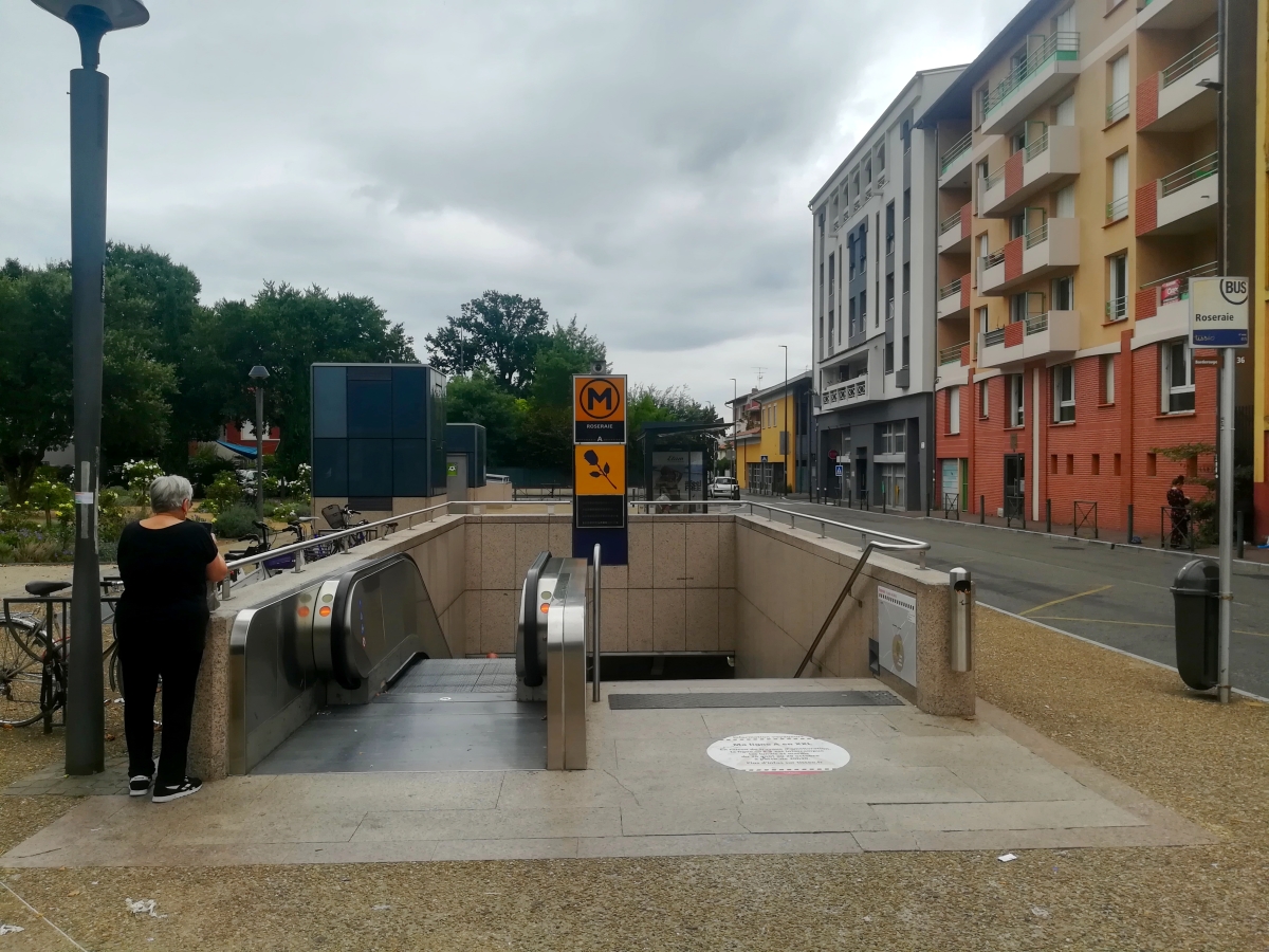 maison neuve Toulouse – la station de métro de la Roseraie