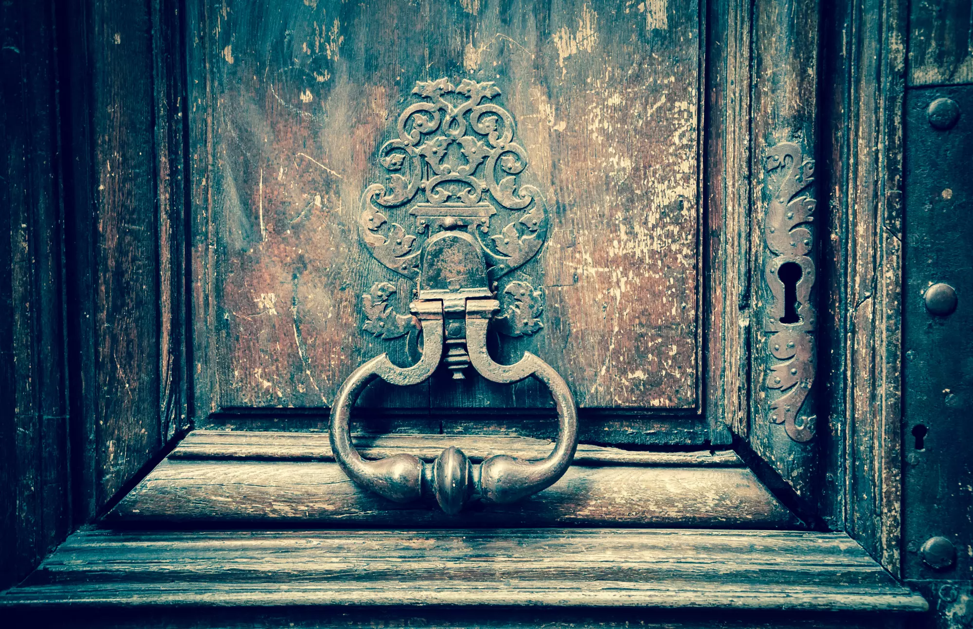 heurtoir de porte ancienne