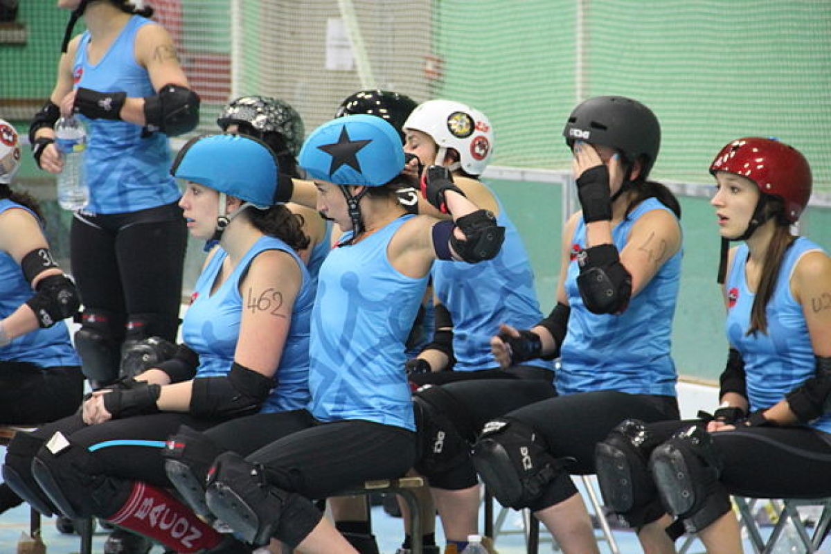 place de l’Europe Toulouse – l’équipe du roller derby de Toulouse