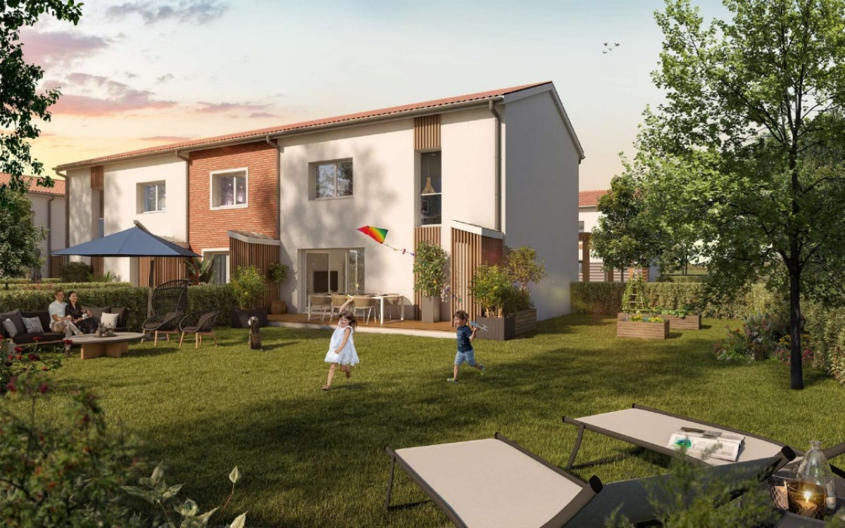 Programme neuf Clos Clémenceau : Appartements neufs à Muret référence 6342, aperçu n°2