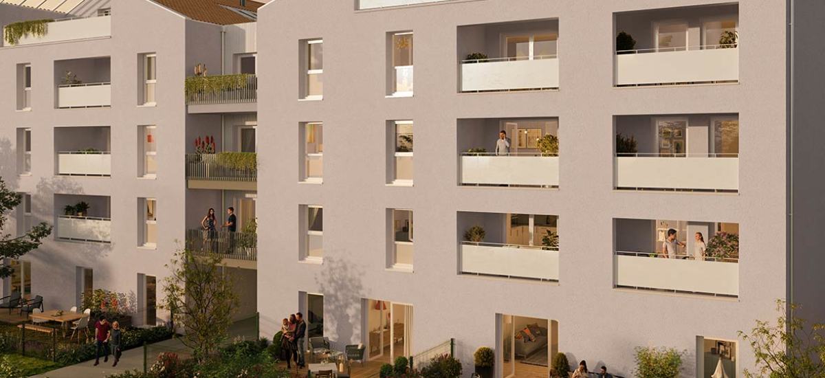 Programme neuf Eiko : Appartements neufs à La Roseraie référence 6286, aperçu n°4
