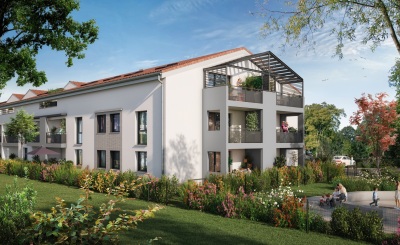 Programme neuf Vertes Rives : Appartements Neufs Fenouillet référence 6306