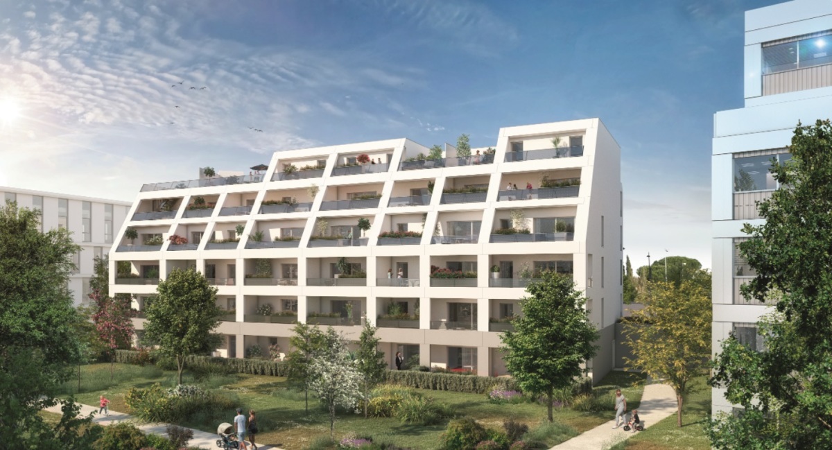 Programme neuf Meetcity : Appartements neufs à Beauzelle référence 6328, aperçu n°2
