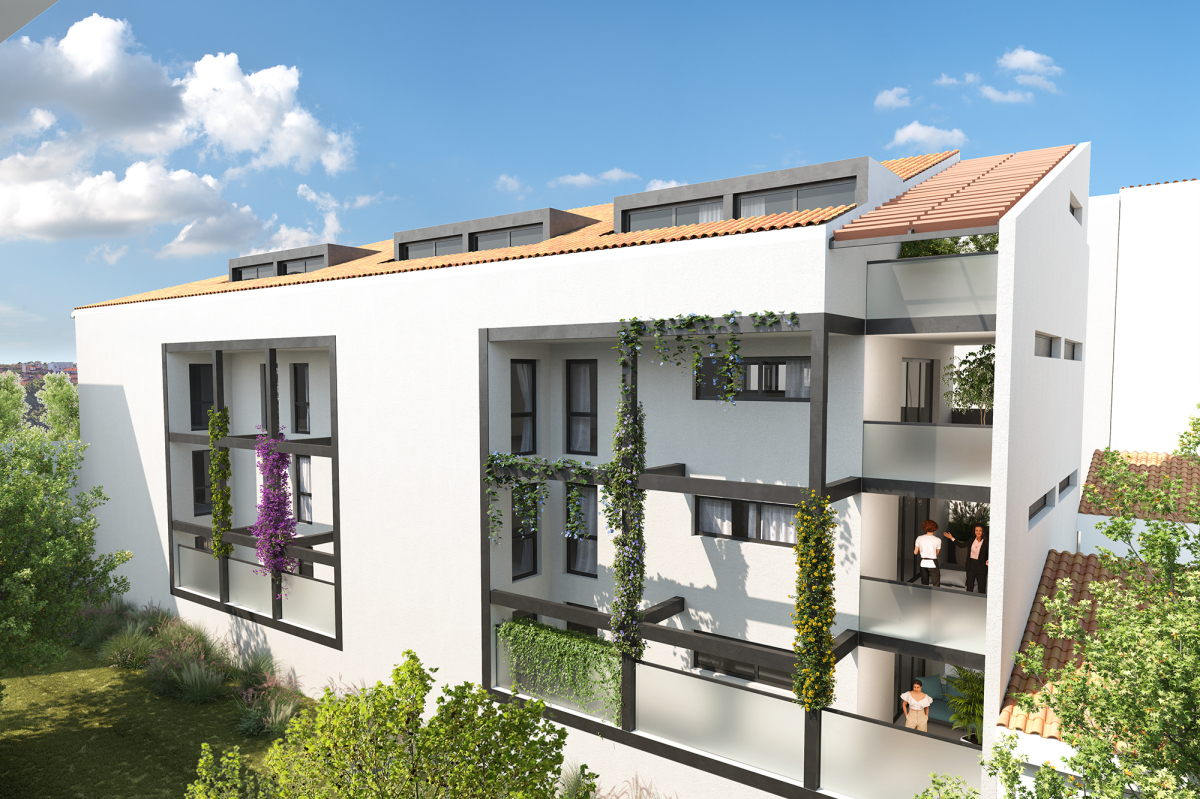 Programme neuf Coeur Arzac : Appartements neufs à Saint Cyprien référence 6347, aperçu n°3