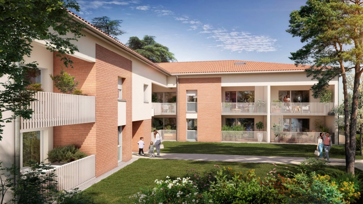 Programme neuf Parc Danto : Appartements neufs à Pins-Justaret référence 6401, aperçu n°0