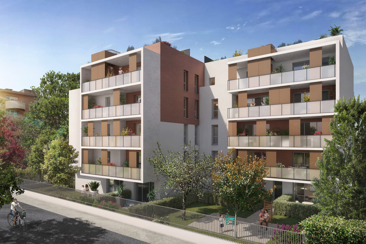 Programme neuf Grafik : Appartements neufs à Ponts Jumeaux référence 6416, aperçu n°0