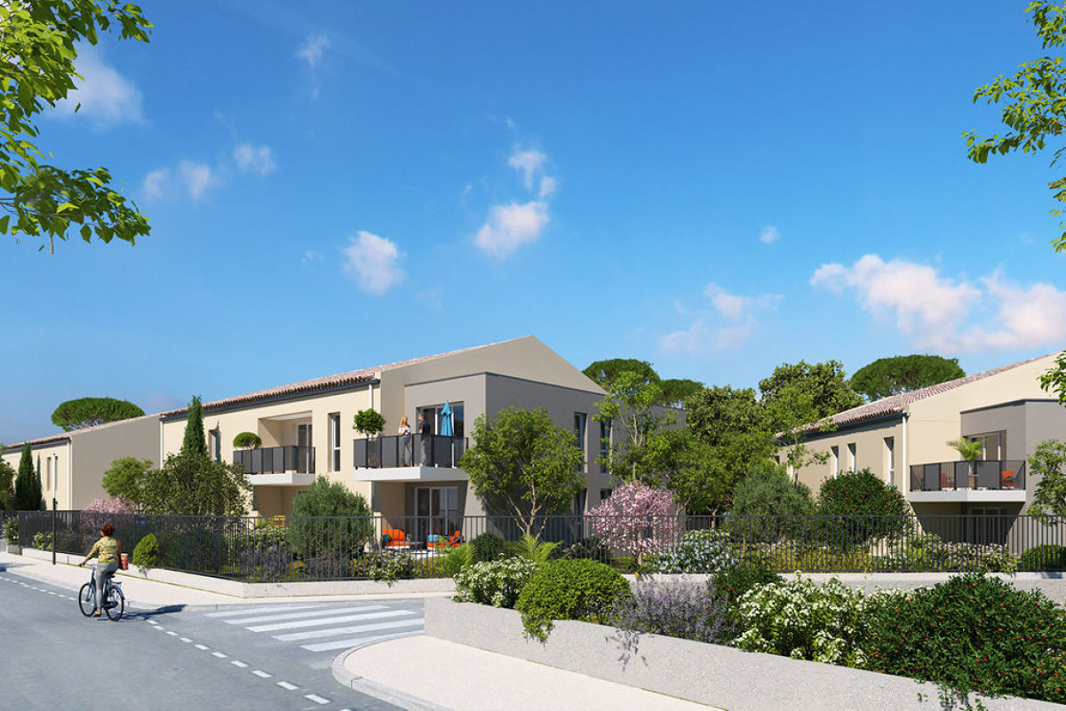 Programme neuf Jardin des Violettes : Appartements neufs à Saint-Alban référence 6482, aperçu n°0