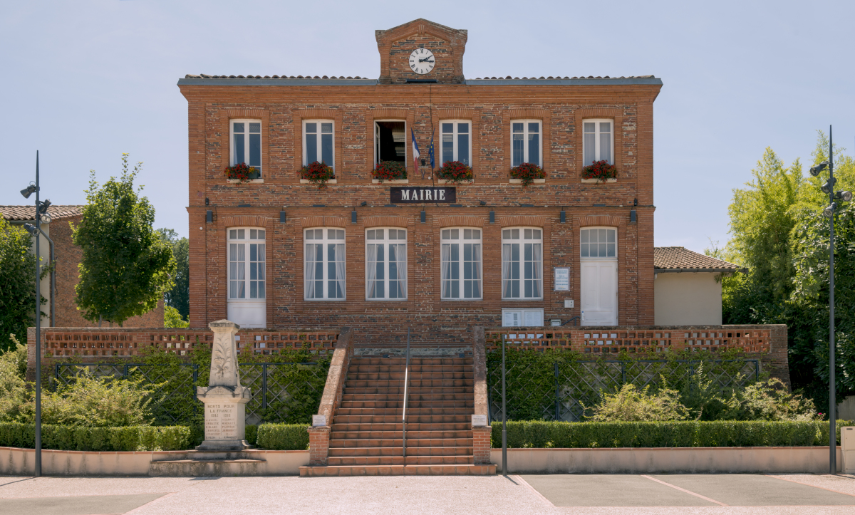 Loi Pinel Montrabé  – vue sur la mairie de Montrabé, en Haute-Garonne