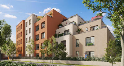 Programme neuf L'Auseral : Appartements Neufs Toulouse : Patte d'Oie référence 6533