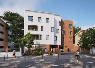 Programme neuf Le 63 : Appartements neufs Toulouse : Sept Deniers référence 6555