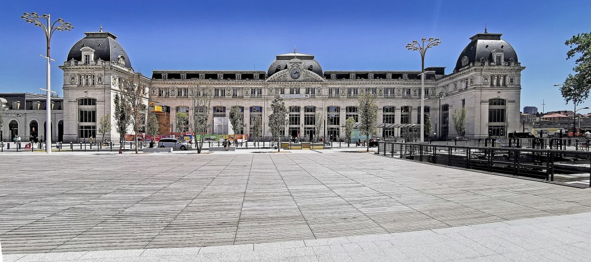 Le nouveau parvis de la gare Matabiau